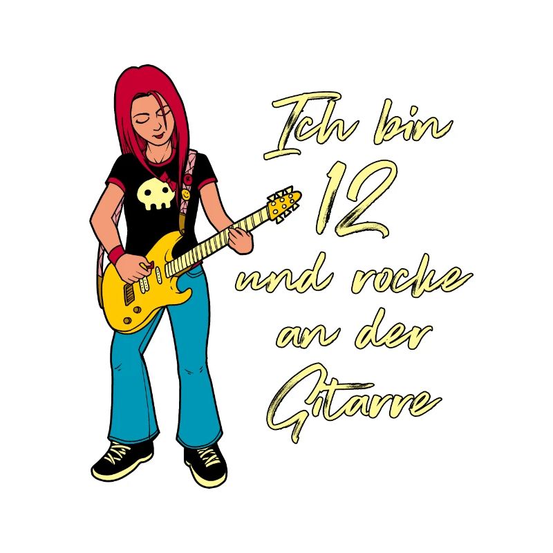 Ich bin 12 - Mädchen Gitarrist