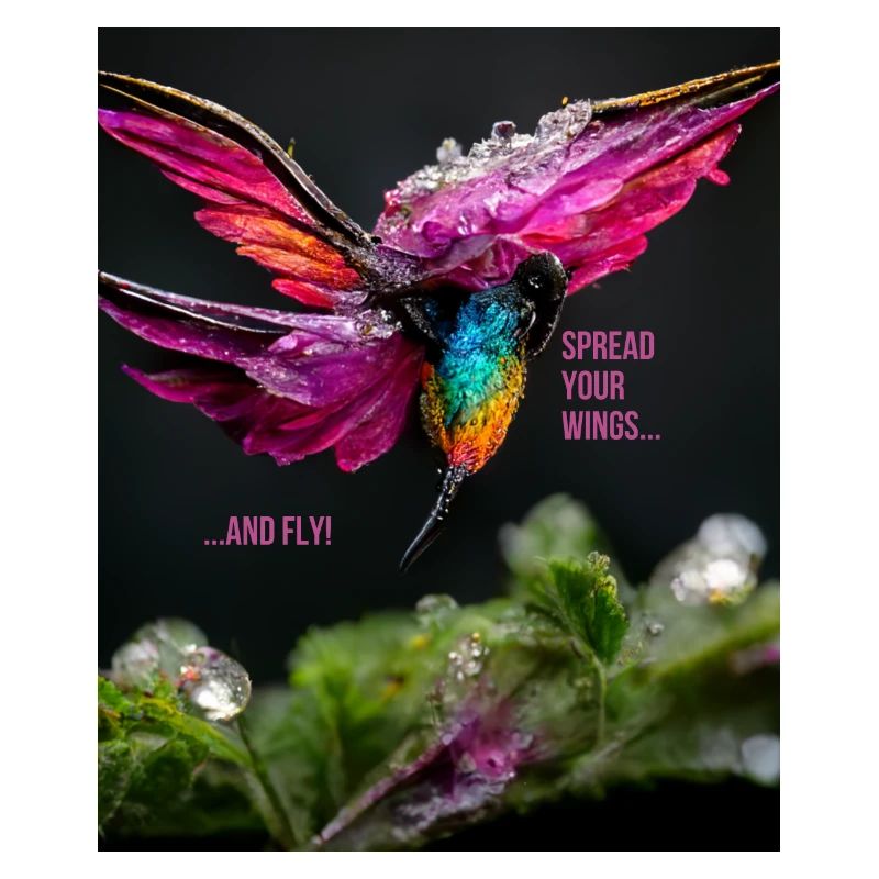Déployez vos ailes et volez - inspiration et motivation