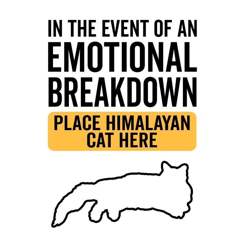 Emotional - Himalayan cat