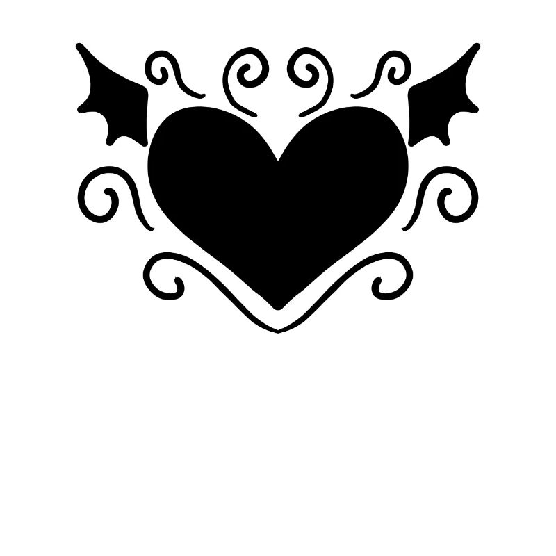 Herz Schwarz