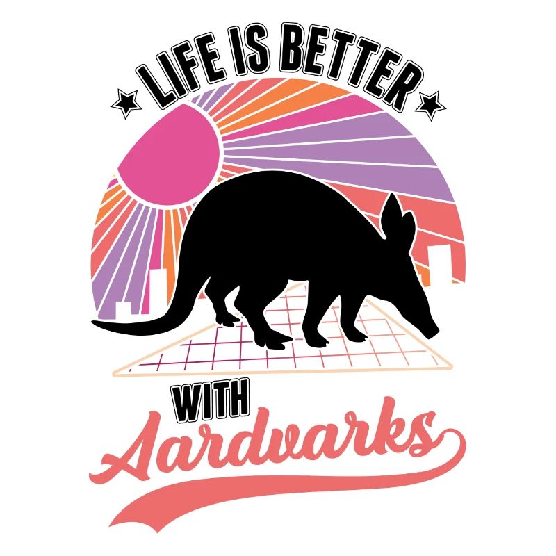 Das Leben ist besser mit Erdferkel