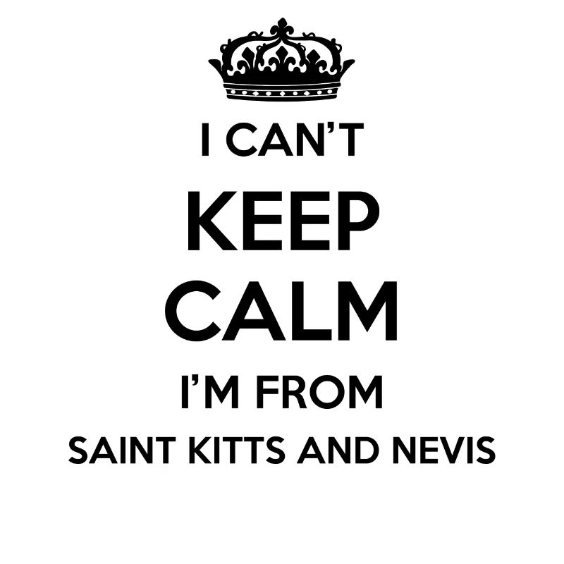 Restez calme, je viens de Saint-Kitts-et-Nevis