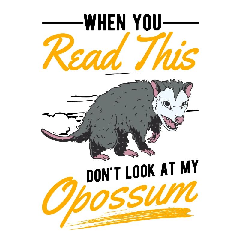 Opossum Geschenk Possum Beutelratte