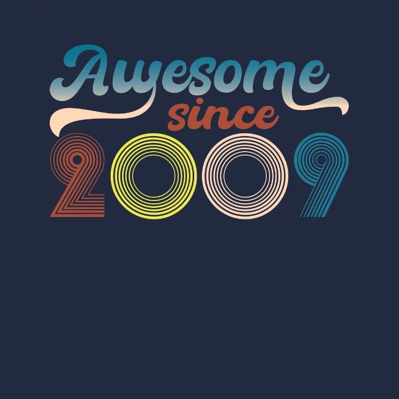 Fantastic since 2009 Retro 14th Bitrthday