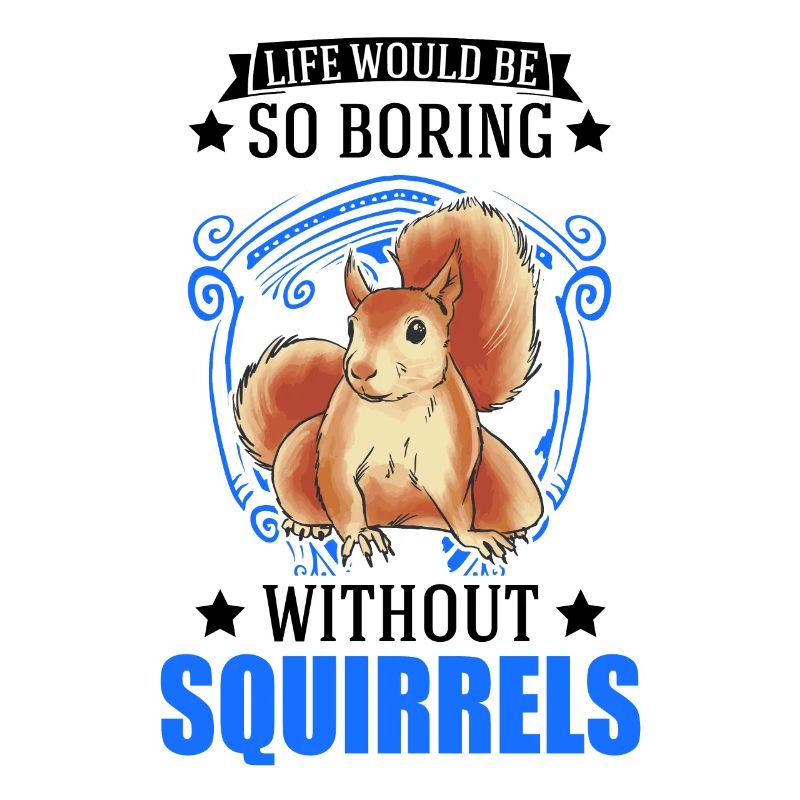 Eichhörnchen Geschenk Squirrel Grauhörnchen