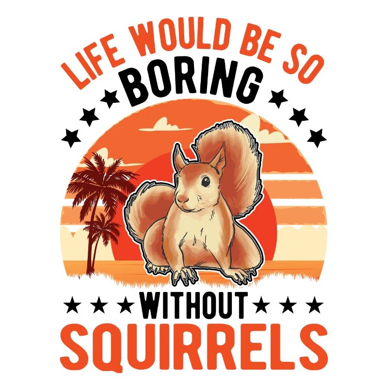 Eichhörnchen Geschenk Squirrel Grauhörnchen