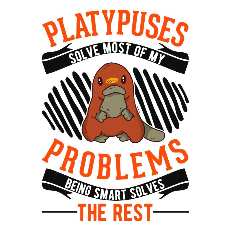 Schnabeltier Geschenkidee Platypus