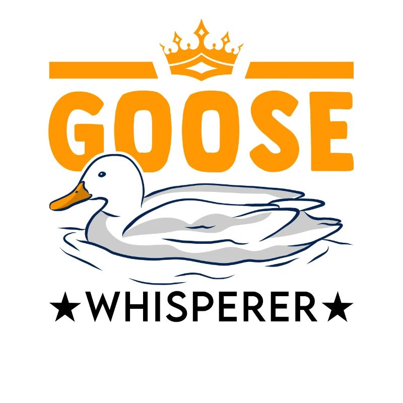 Gänse Flüsterer Geschenk Gänsezüchter Gans