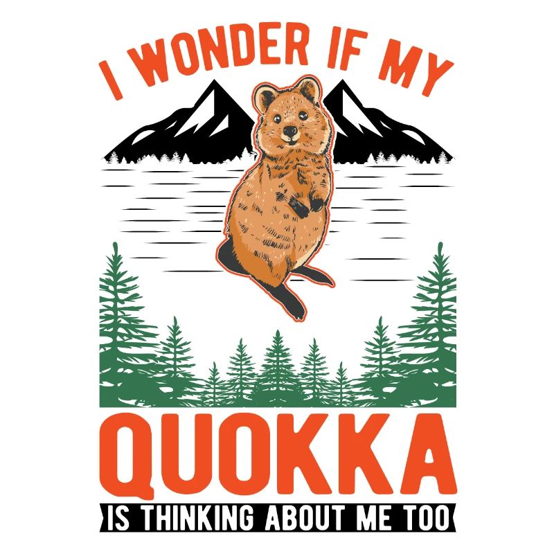 Quokka Gift Kangourou à queue courte