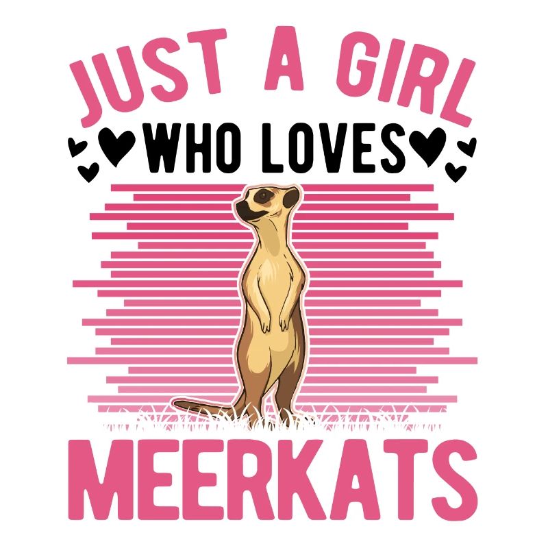 Erdmännchen Mädchen Meerkat