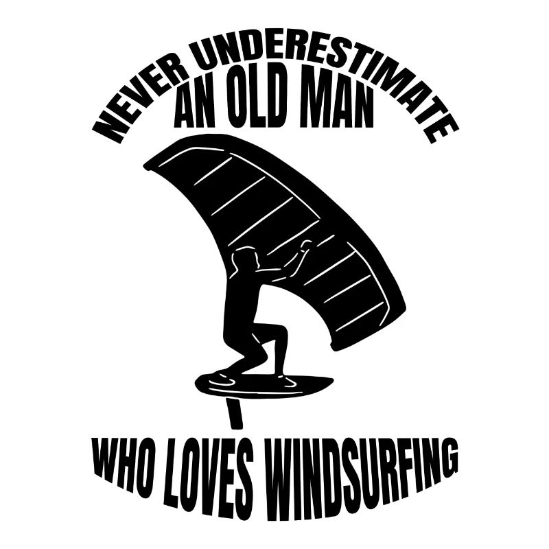 Windsurfer Windsurfing Kitesurfer Kitesurfing
