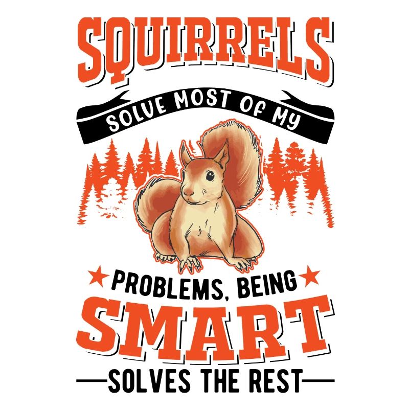 Eichhörnchen Geschenk Grauhörnchen Squirrel