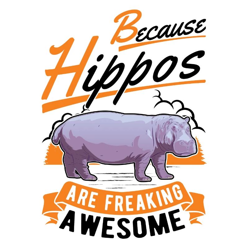 Nilpferd Geschenk Hippo Flusspferd