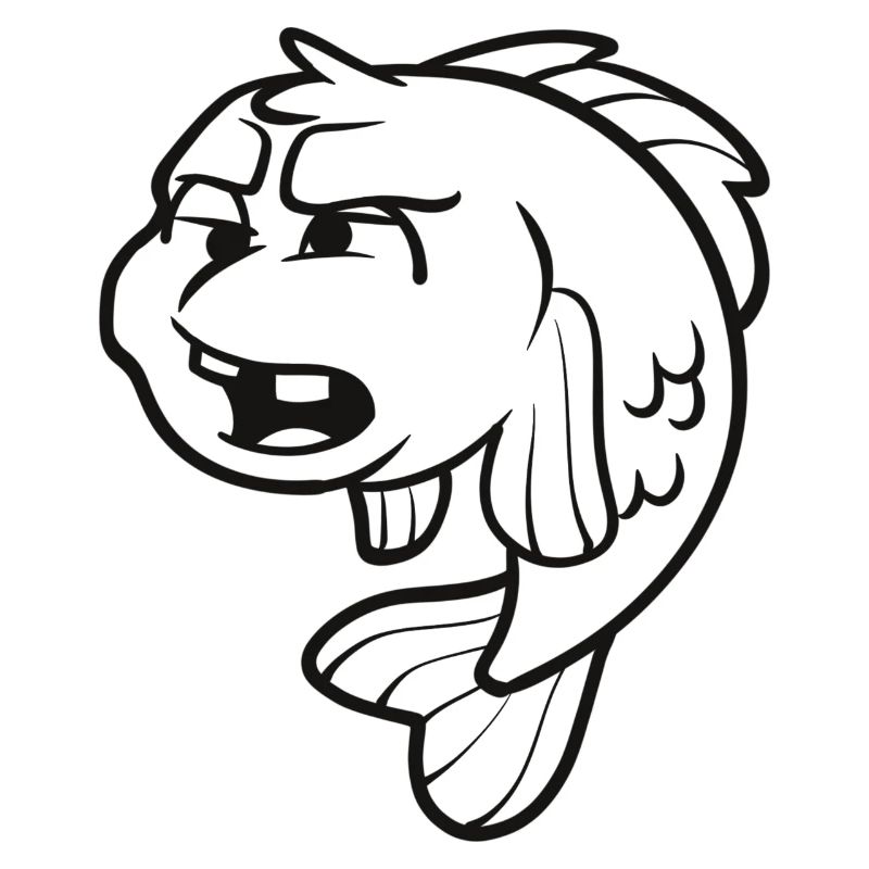 Fish - planned & grumpy