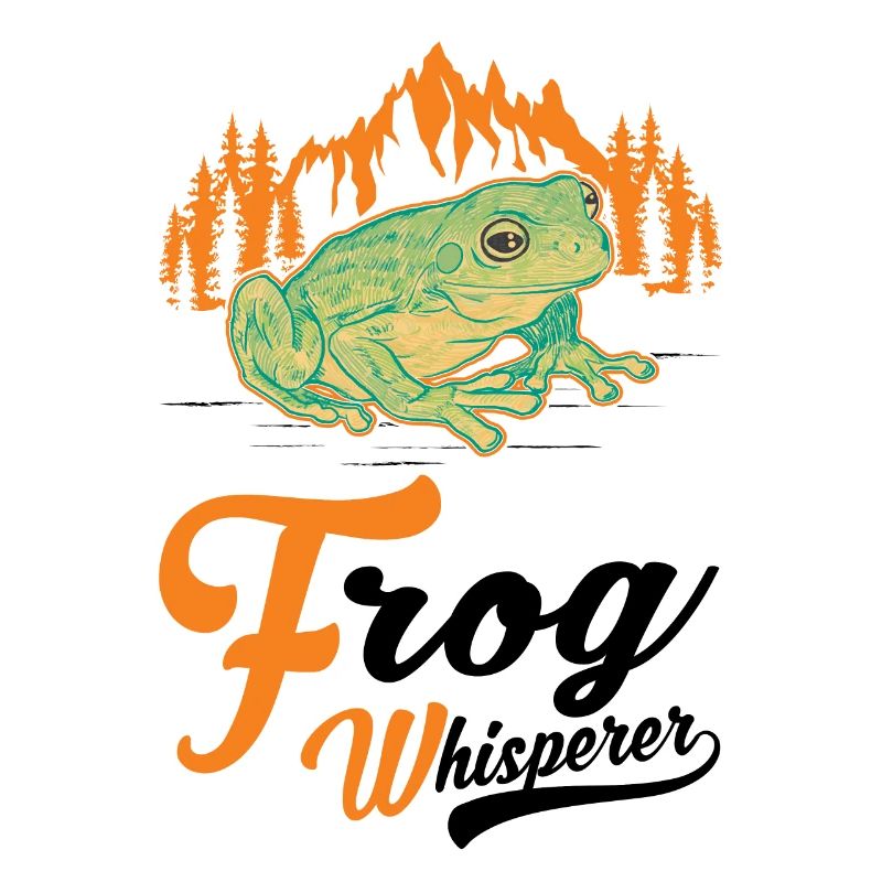 Frosch Flüsterer Geschenk Laubfrosch