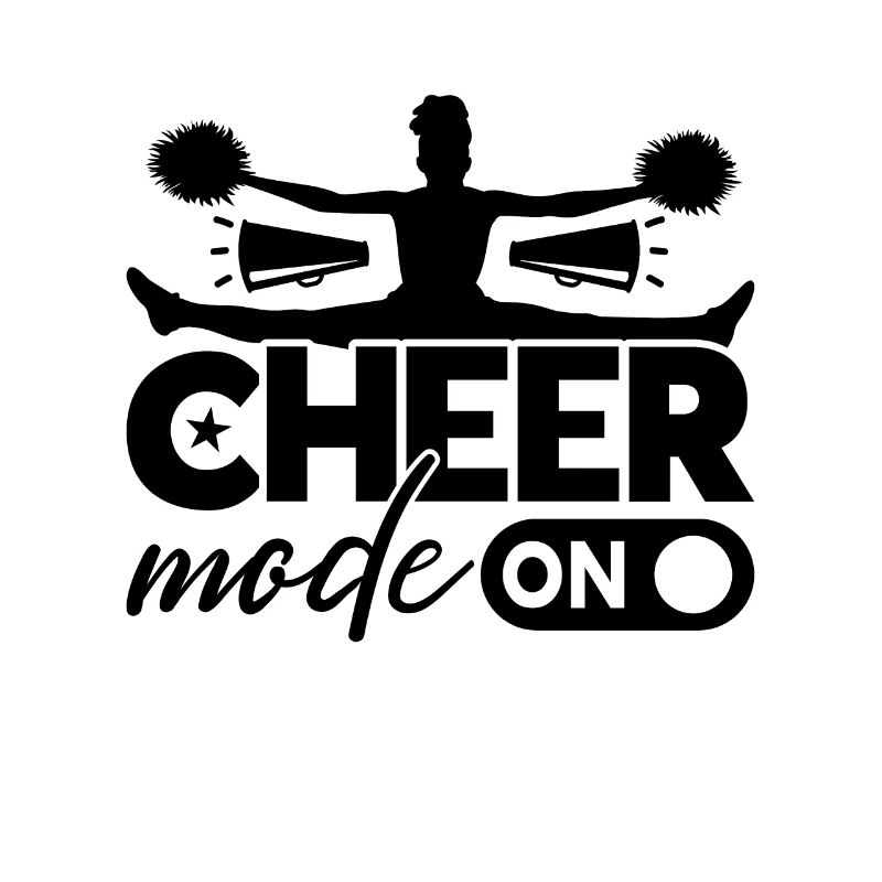 Cheer Mode On Cheer Squad Dancing Cheerleader