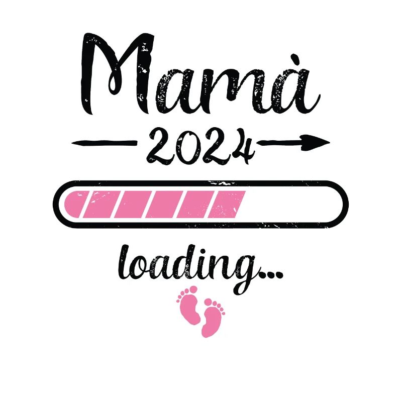 Mamá 2024 Loading Schwangerschaft Mutter Mami