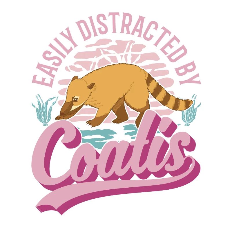 Facilement distrait par Coatis coati