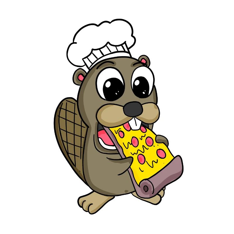 Pizza au castor gourmet