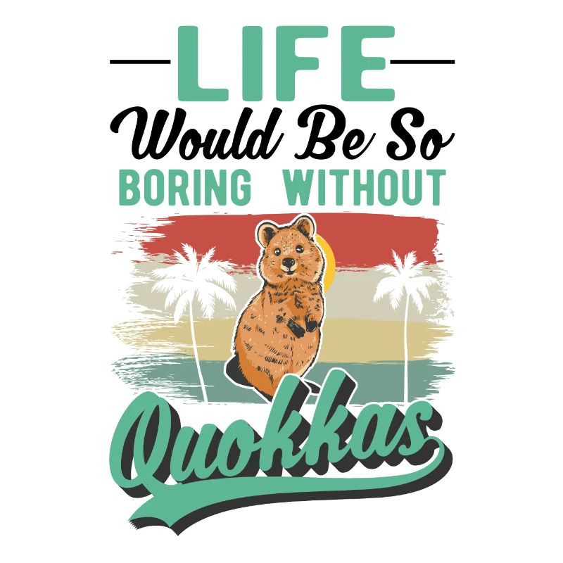 Quokka Gift Kangourou à queue courte