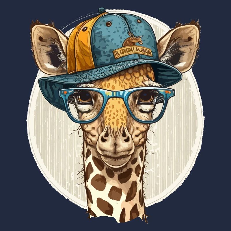 Modische Giraffe