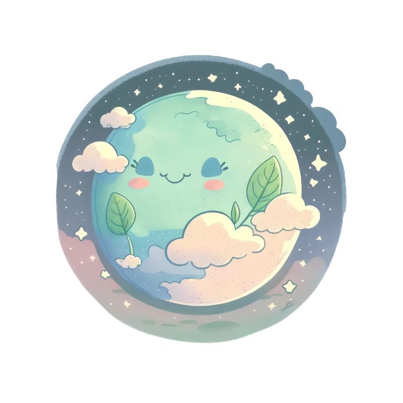 Terre Heureux Mignon Sciences de l’espace Planète Environnement