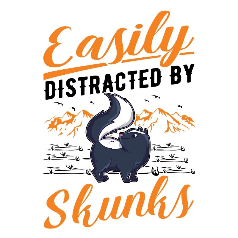 Easily distracted by Skunks Skunk