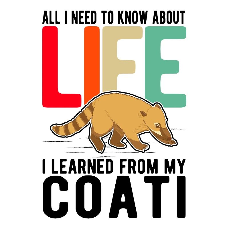 Coati Cadeau Proboscis Bear Coati