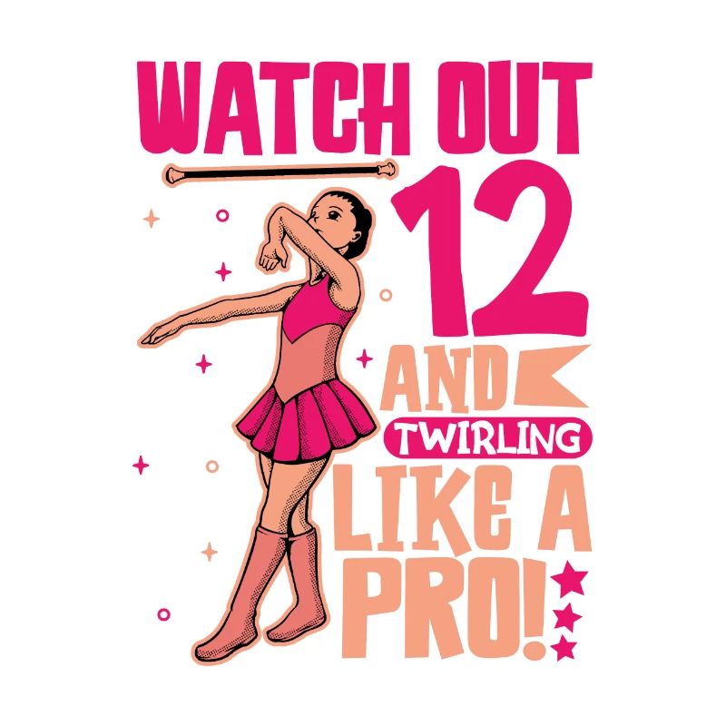 Ich bin 12 - Mädchen Twirling
