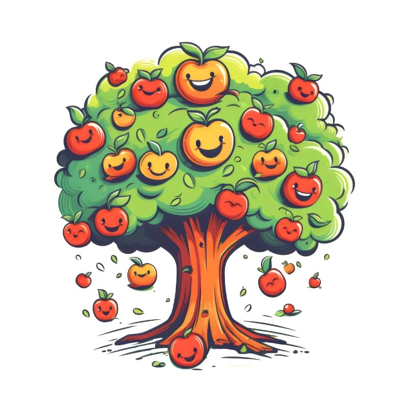 Apples Tree Fruit Orchard Apple Picking Cute
