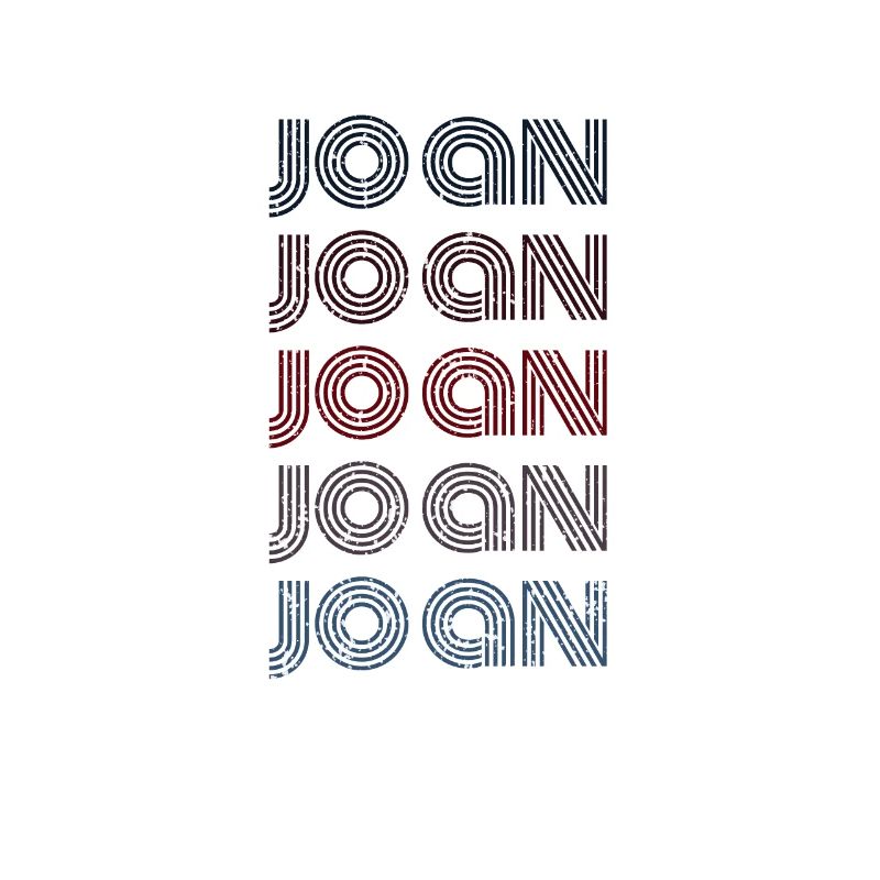 70s Retro Name Vintage Personalized Joan