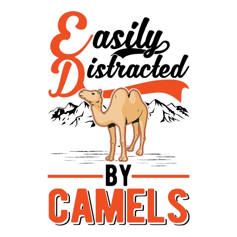Easily distracted by Camels Großkamel Kamel