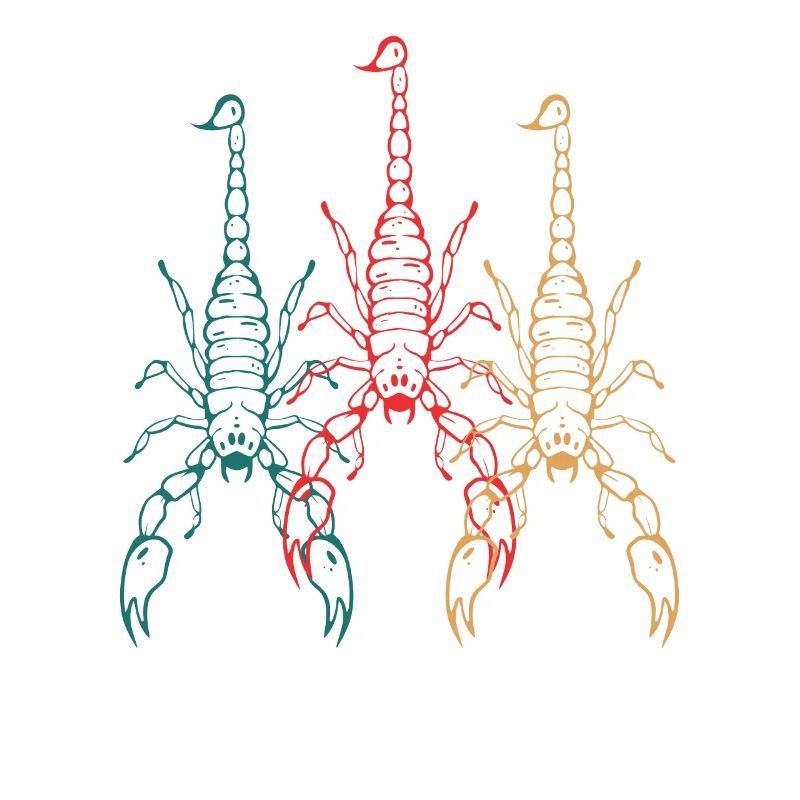 Three Scorpions Trio Exoticism Gift