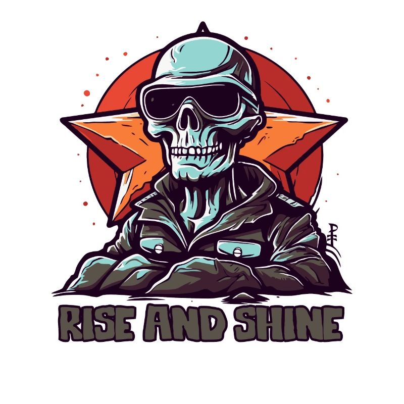 Rise and shine, cool skeleton