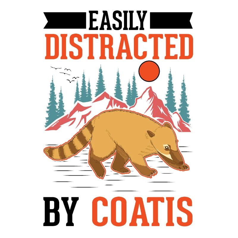 Easily distracted by Coatis Coati
