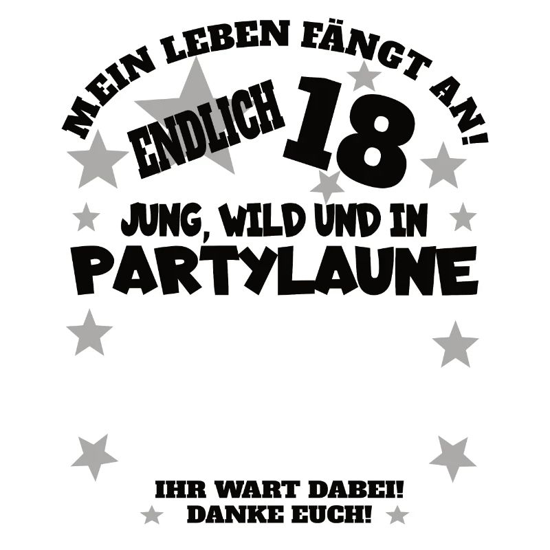 18. Geburtstag Mädchen & Junge Gästebuch