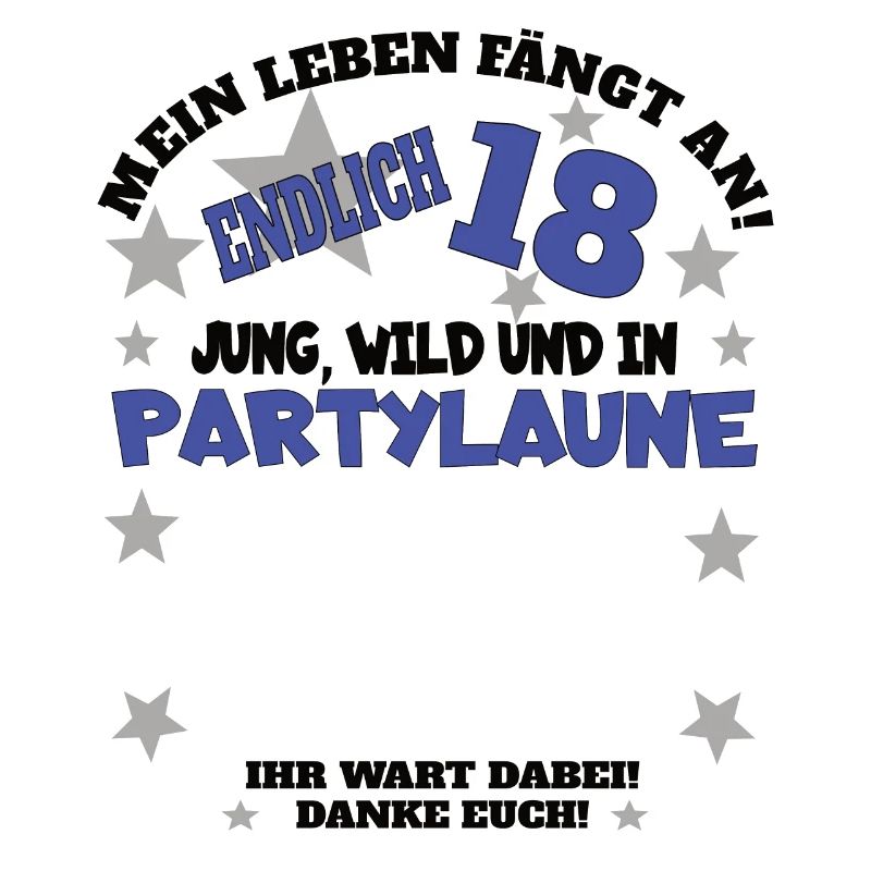 18. Geburtstag Mädchen & Junge Gästebuch