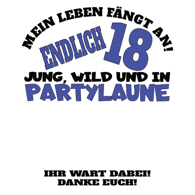 18. Geburtstag Mädchen & Junge Gästebuch