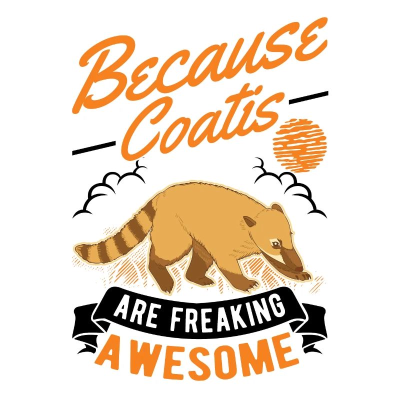 Nasenbär Geschenk Rüsselbär Coati