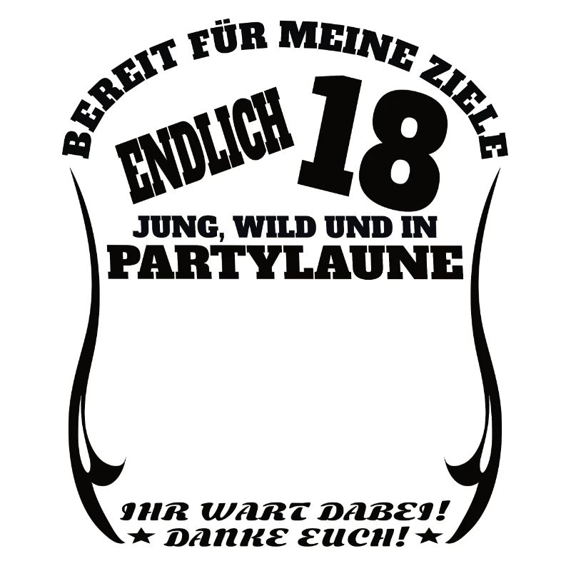 18. Geburtstag Mädchen & Junge Gästebuch