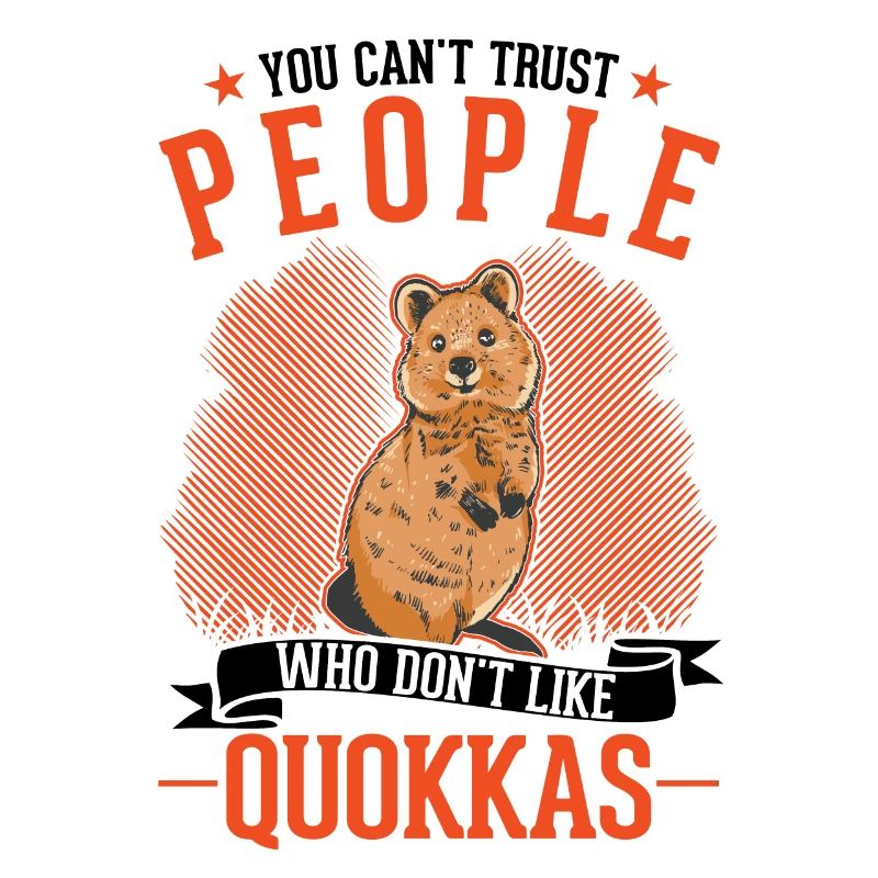 Quokka Gift Kangourou à queue courte