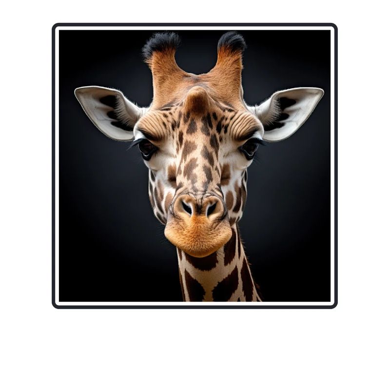 Giraffen realistic Giraffe