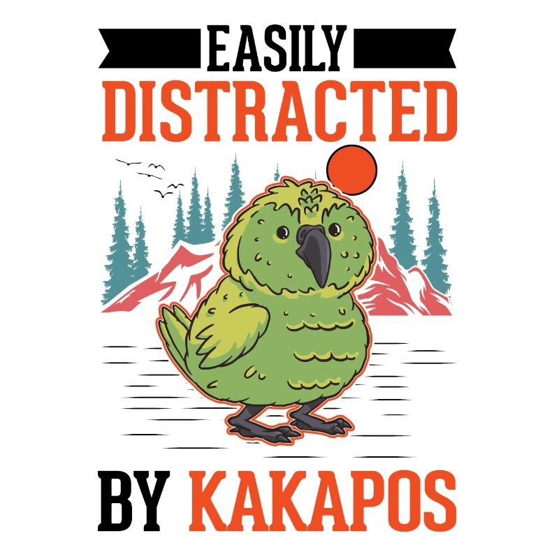 Easily distracted by Kakapos