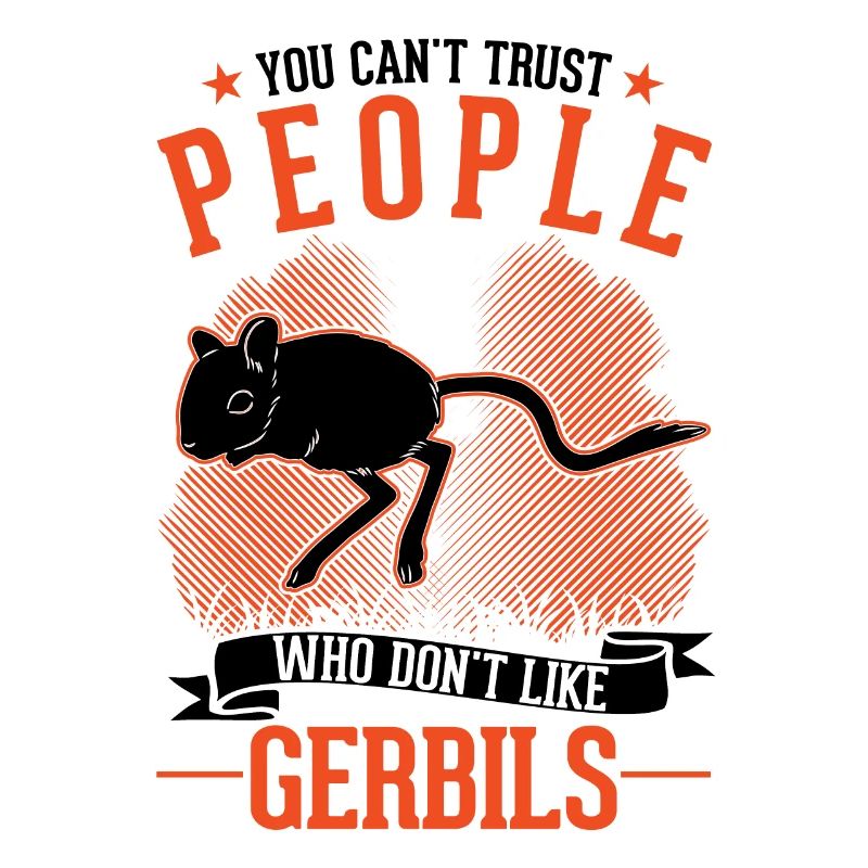 Gerbille cadeau Gerbille de Mongolie Gerbille