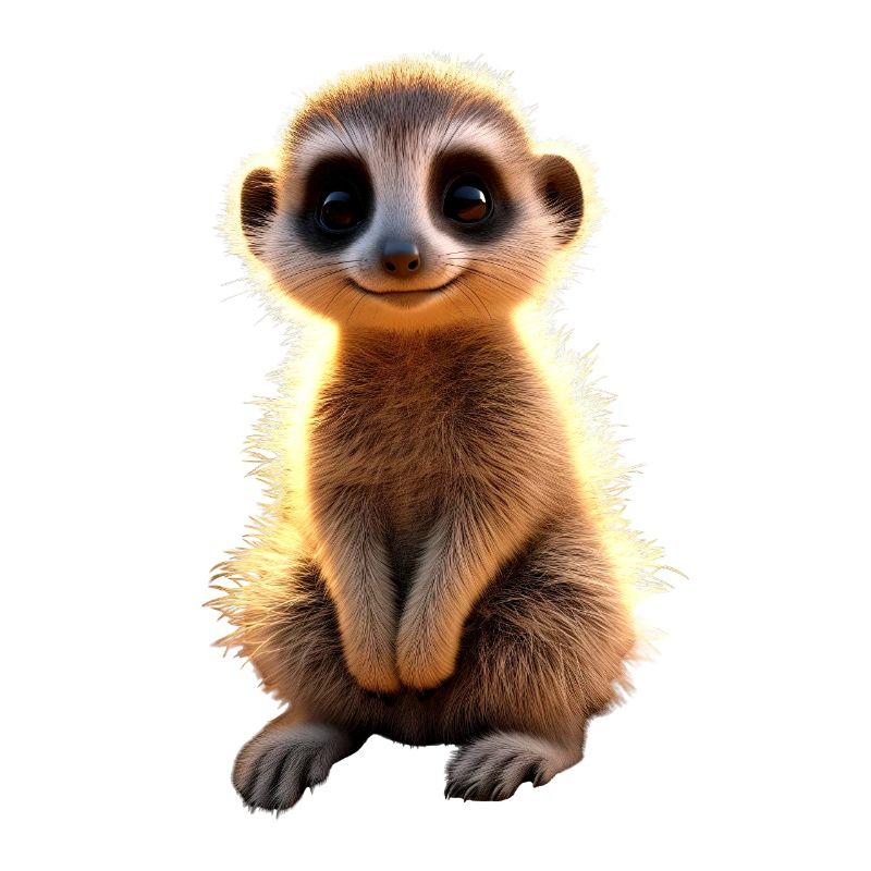 Erdmännchen Tierliebhaber Süßes Surikate Mangusten