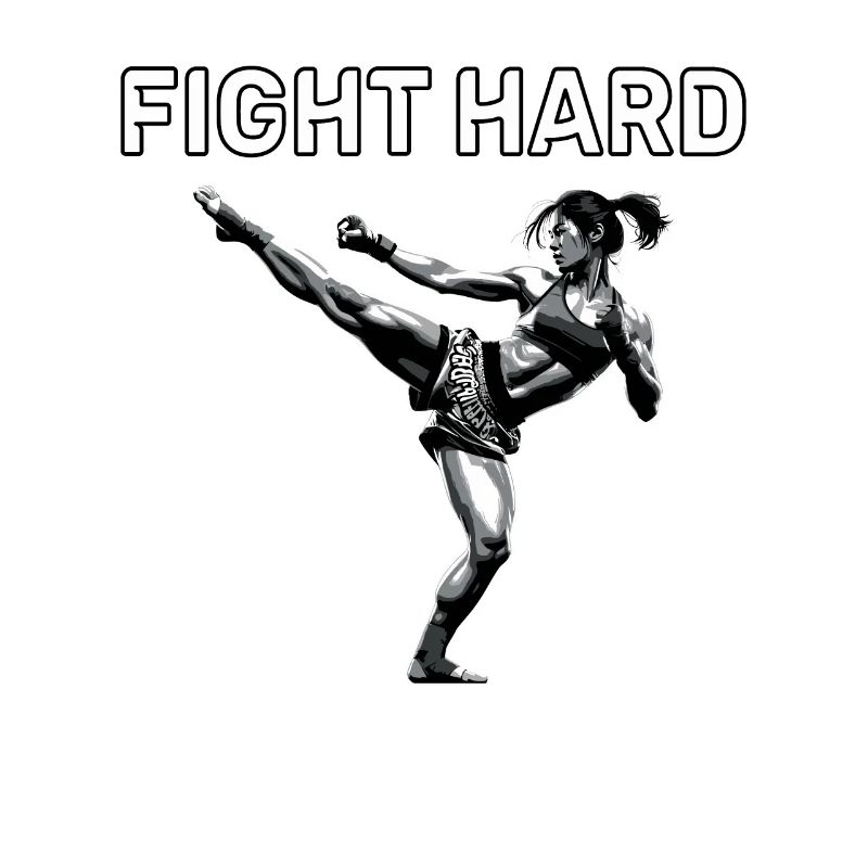 Muay Thai Mädchen