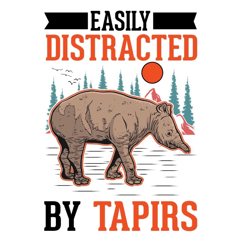 Facilement distrait par les tapirs