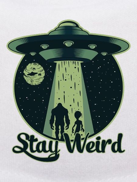 Stay Weird - UFO, Alien