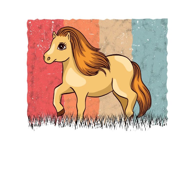 Poney Shetland Rétro