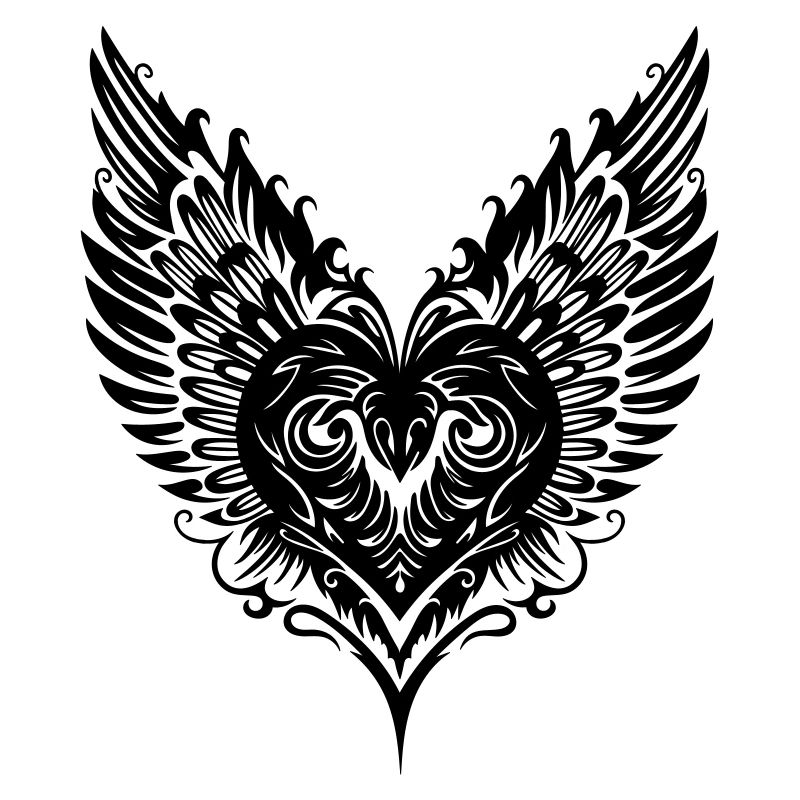 Heart Wing Winged Heart